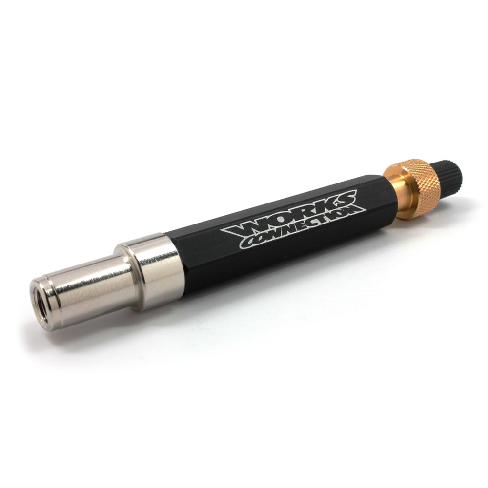 WORKS CONNECTION NO AIR LOSS ADAPTOR FOR AIR FORKS / AIR SHOCKS