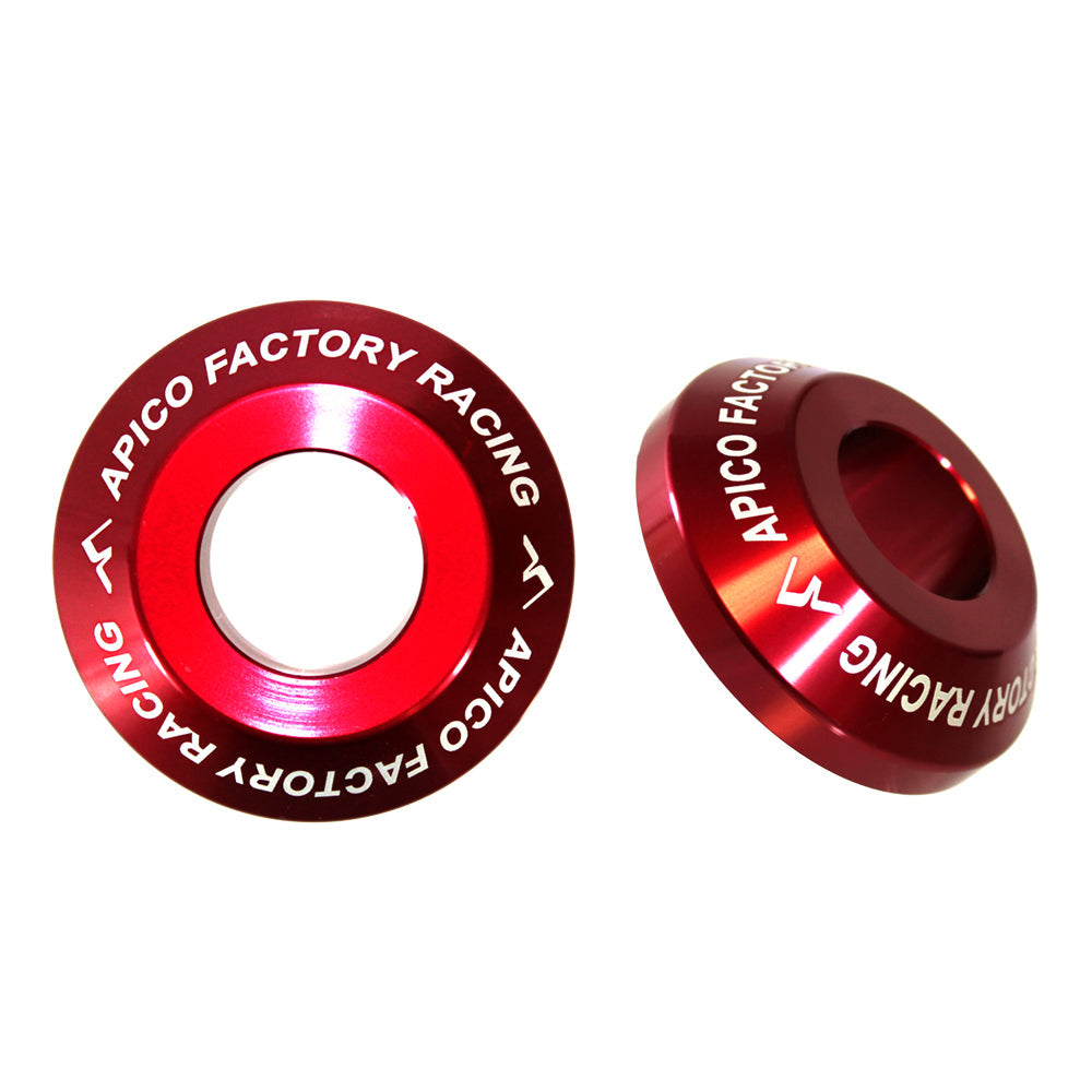 REAR WHEEL SPACER PRO HONDA CR125/250 02-07, CRF250R/450R/X/RX 02-23 RED