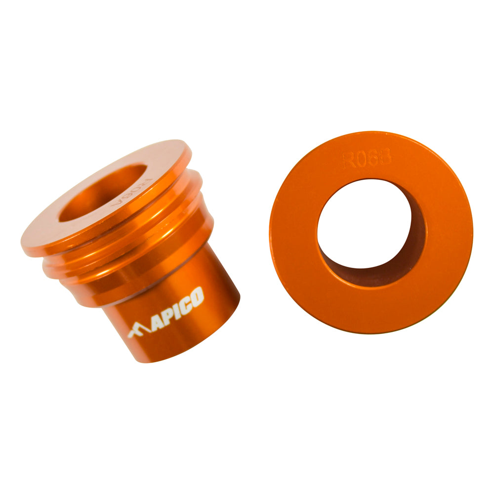 REAR WHEEL SPACER KTM SX/SX-F 125-450 03-12, EXC/EXC-F 125-530 03-23, SX85 12-23 ORANGE