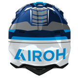 Airoh Wraaap Conquer Blue Gloss MX Adult Helmet