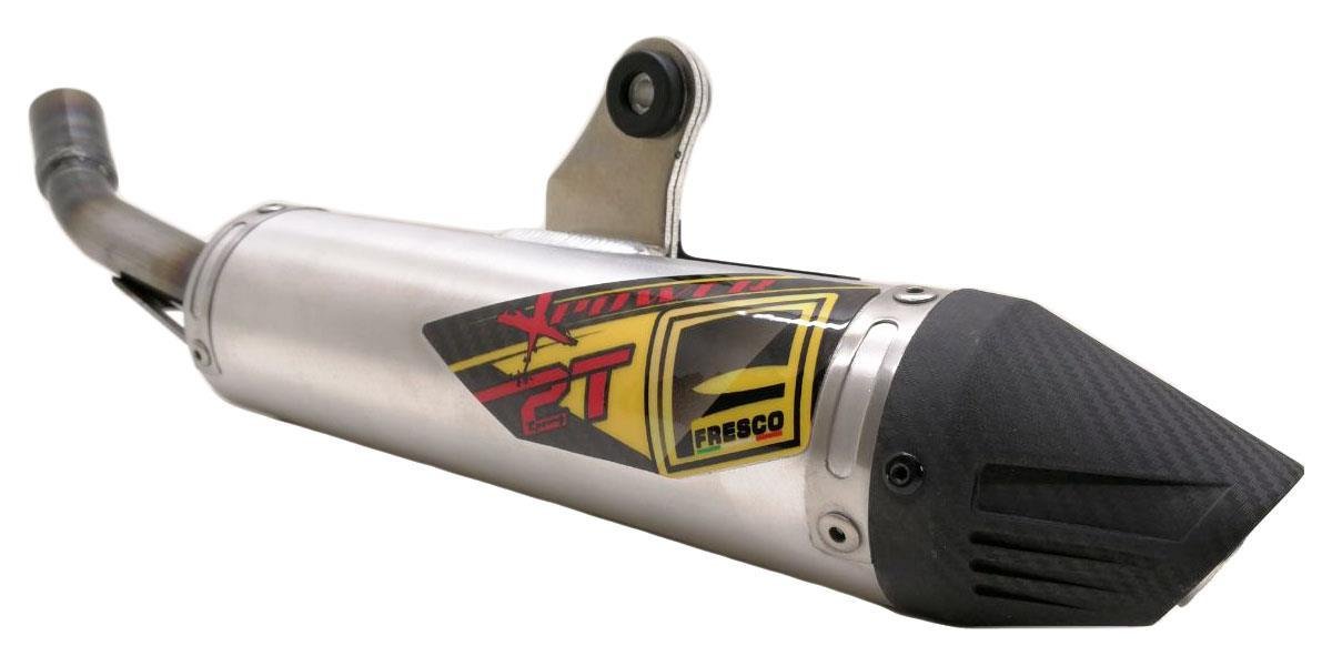 Fresco Exhaust X Power Silencer (Aluminium) KTM SX/EXC125 19-22 Husq TC/TX125 19-22 Gas Gas MC125 21-22