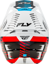 Formula CP Slice Helmet - White/Red/Cyan