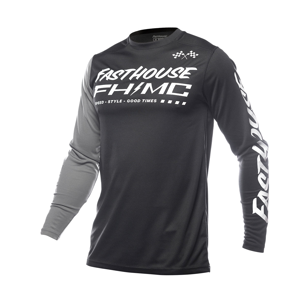 Carbon Method Youth Jersey - Black/Gray