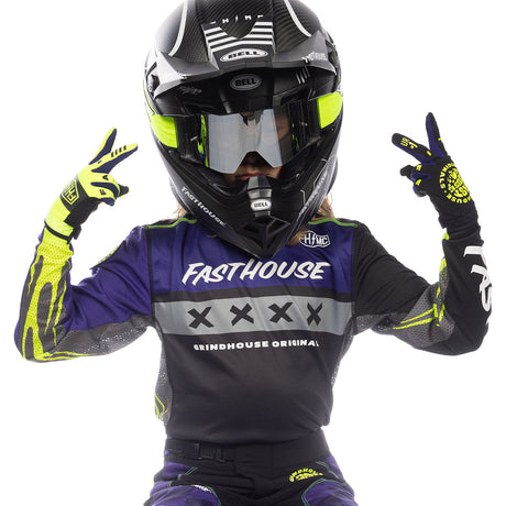 Grindhouse Grimm Youth Jersey - FH Purple/Black