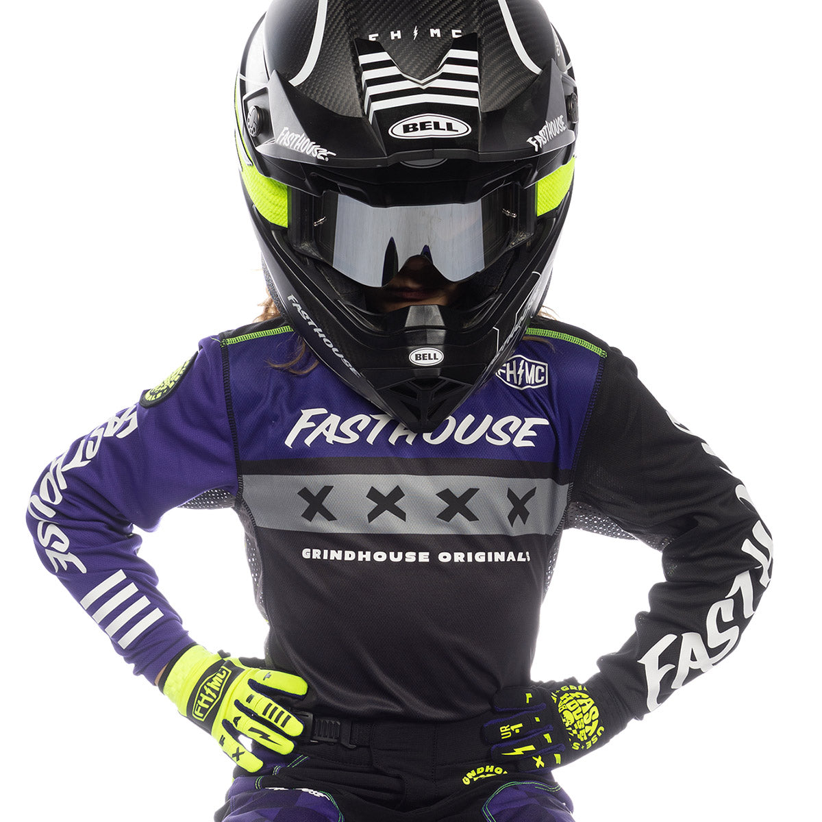 Grindhouse Grimm Youth Jersey - FH Purple/Black