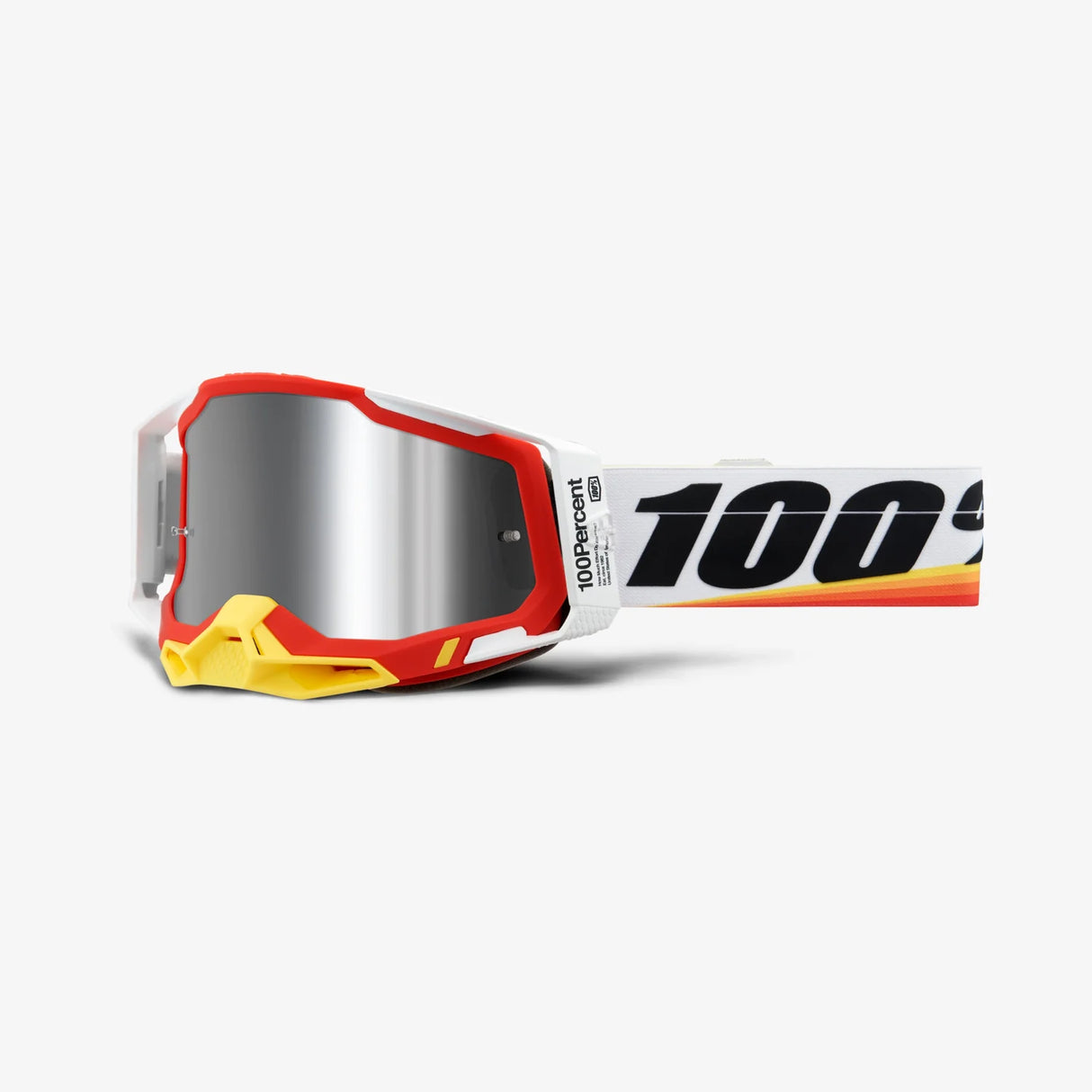 RACECRAFT 2 GOGGLE ARSHAM RED (CLEAR LENS)
