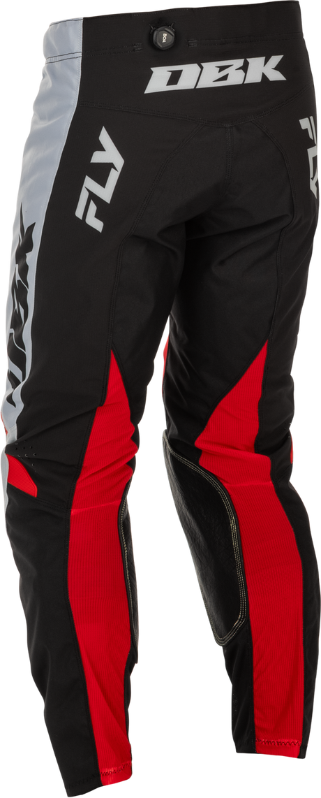 Kinetic 2026 DBK Pant - Grey/Black/Red