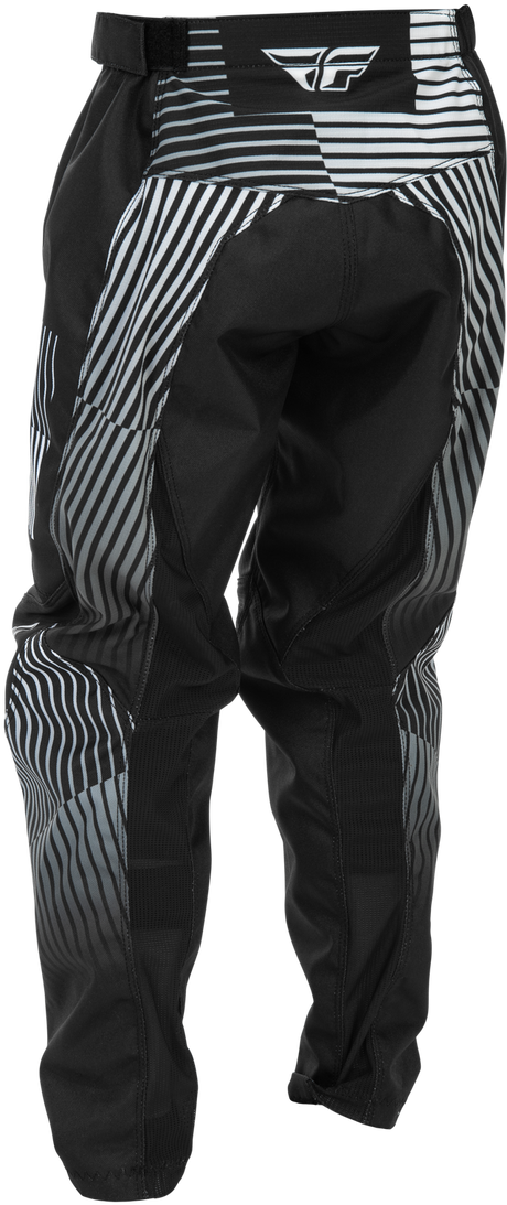 F-16 2026 Youth Pant - Black/White