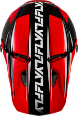 Kinetic Crest Helmet - Red/Black/White