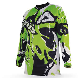 Acerbis Paint Race Jersey Green - XX-Large