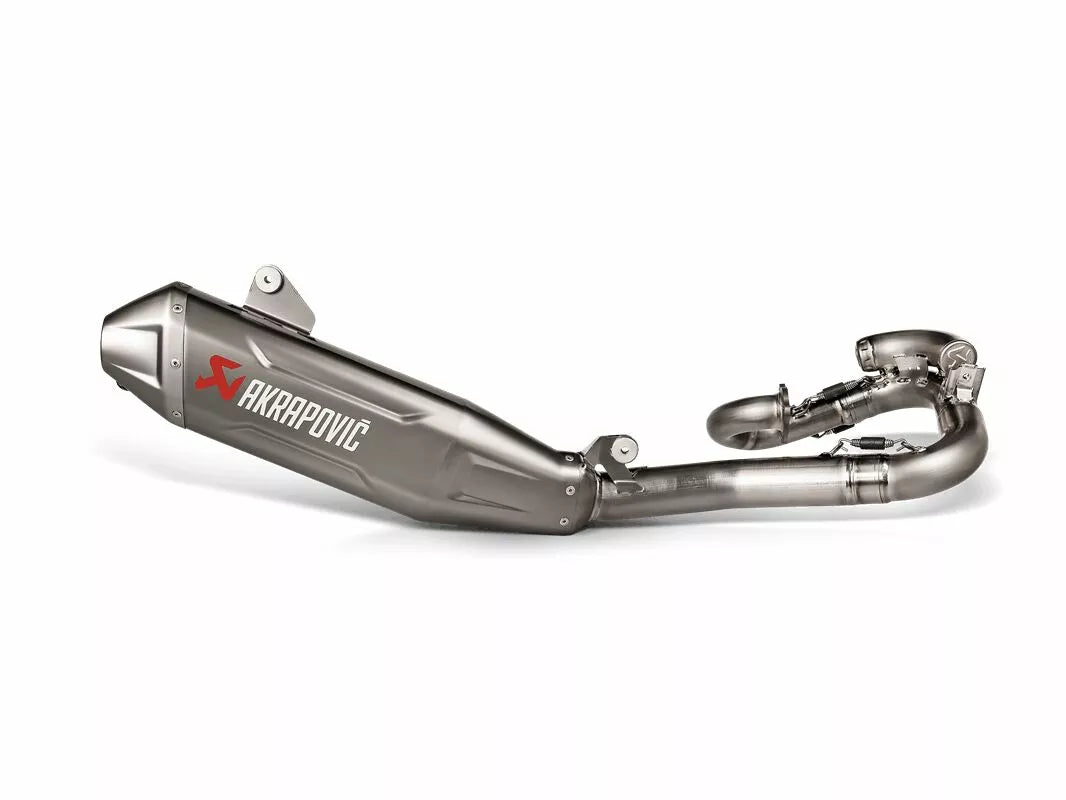 AKRAPOVIC EVOLUTION LINE FULL EXHAUST SYSTEMS YAMAHA/FANTIC YZF/XXF 450 2023-ON