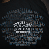 Grey Adrenaline Addiction Tee