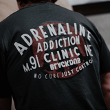 Grey Adrenaline Addiction Tee
