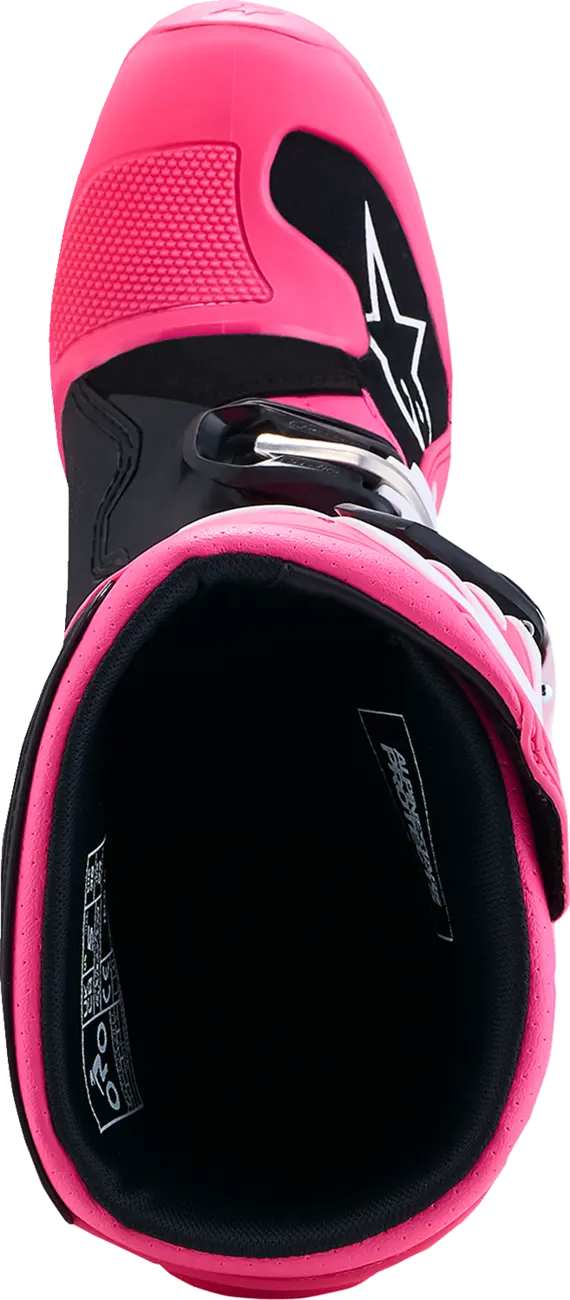 Alpinestars Tech 7S Youth Pink Fluo / Black / White