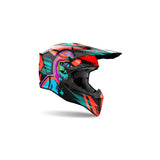 Airoh Wraaap Cyber Orange Gloss Mx Helmet