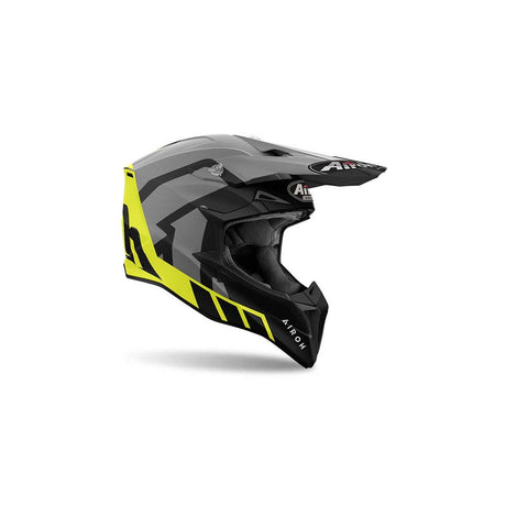 Airoh Wraaap Reloaded Yellow Matt MX Helmet