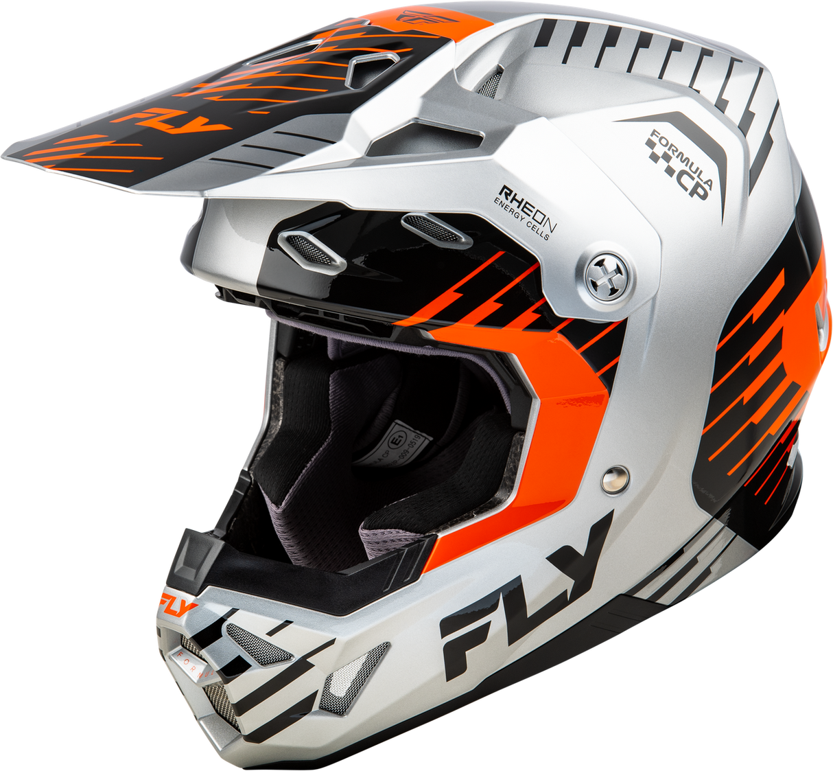 Formula CP Slice Helmet - Grey/Orange/Black