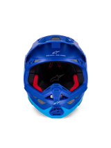 HELMET SM10 FLOOD MET BLUE/MED BLUE/BLACK CARBON