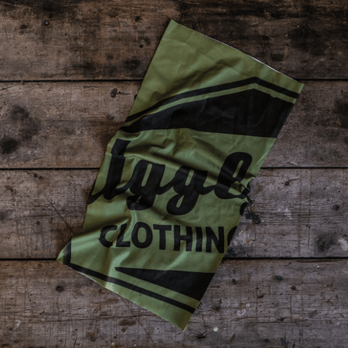 Green & Black Diamond, Motorcycle Bandana