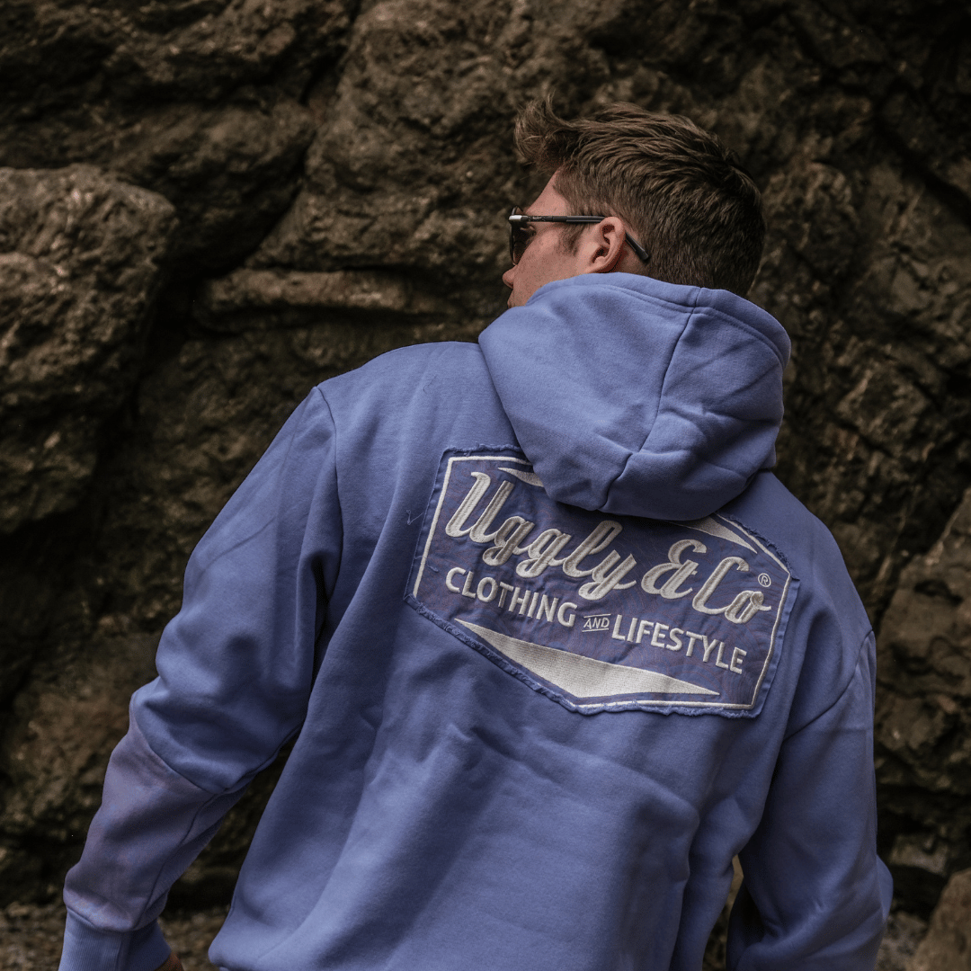 Purple Surf Diamond Hoodie
