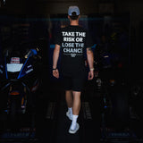 Black Bradley Ray 'Take the Risk' T-Shirt