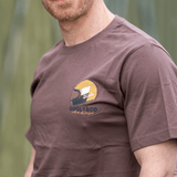 Brown U&C Helmet Tee