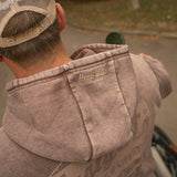 Clay Diamond Acid Wash Hoodie