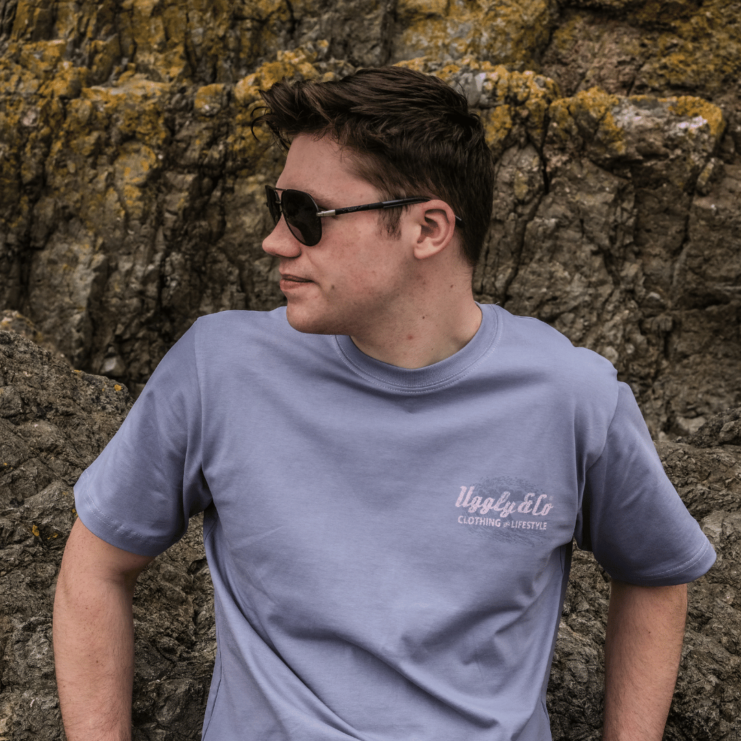 Purple Surf Diamond Tee