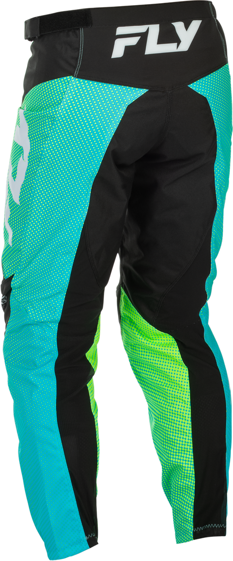 F-16 2026 Pant - Aqua/Black/White