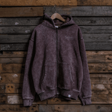 Clay Diamond Acid Wash Hoodie