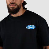 Emblem Heavyweight T-Shirt – Black