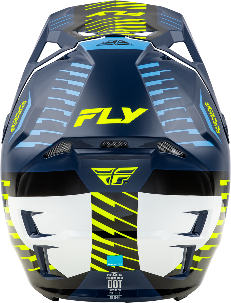 Formula CP Slice Helmet - Navy/Hi-Viz/White