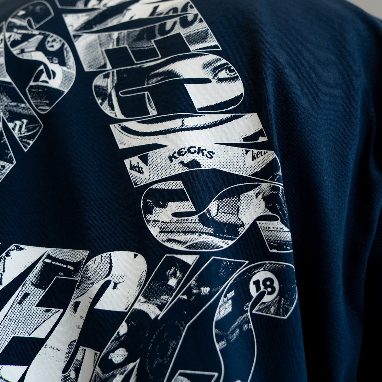 Fade Navy Tee