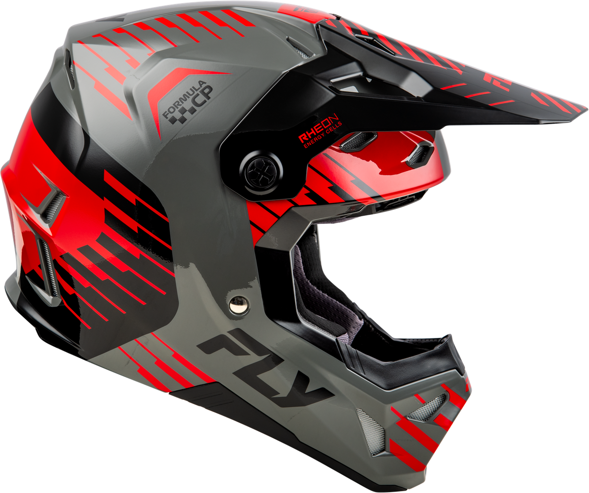 Formula CP Slice Helmet - Grey/Red/Black