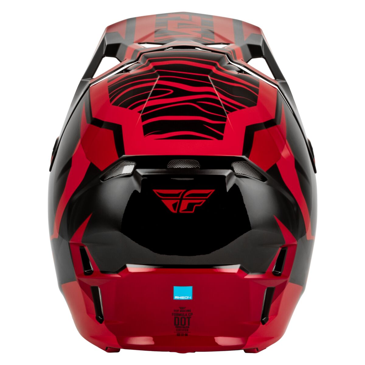 Fly Racing Youth Formula CP Charge Helmet - Black/Red