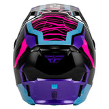 Fly Racing Youth Formula CP Charge Helmet - Black/Purple/Pink/Blue