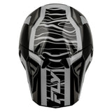 Fly Racing Youth Formula CP Charge Helmet - Black/Grey/Light Grey