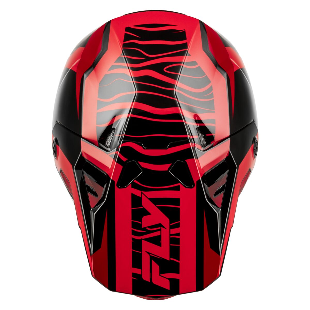 Fly Racing Youth Formula CP Charge Helmet - Black/Red