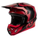 Fly Racing Youth Formula CP Charge Helmet - Black/Red