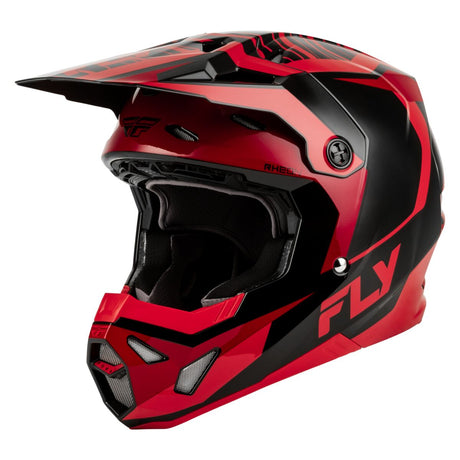 Fly Racing Youth Formula CP Charge Helmet - Black/Red