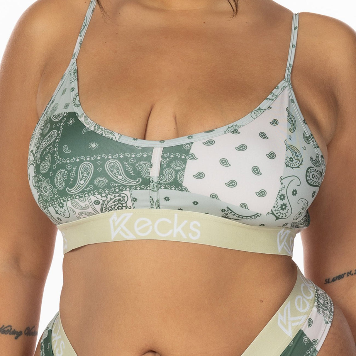 Forest Paisley Lounge Bralette