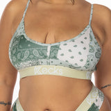 Forest Paisley Lounge Bralette