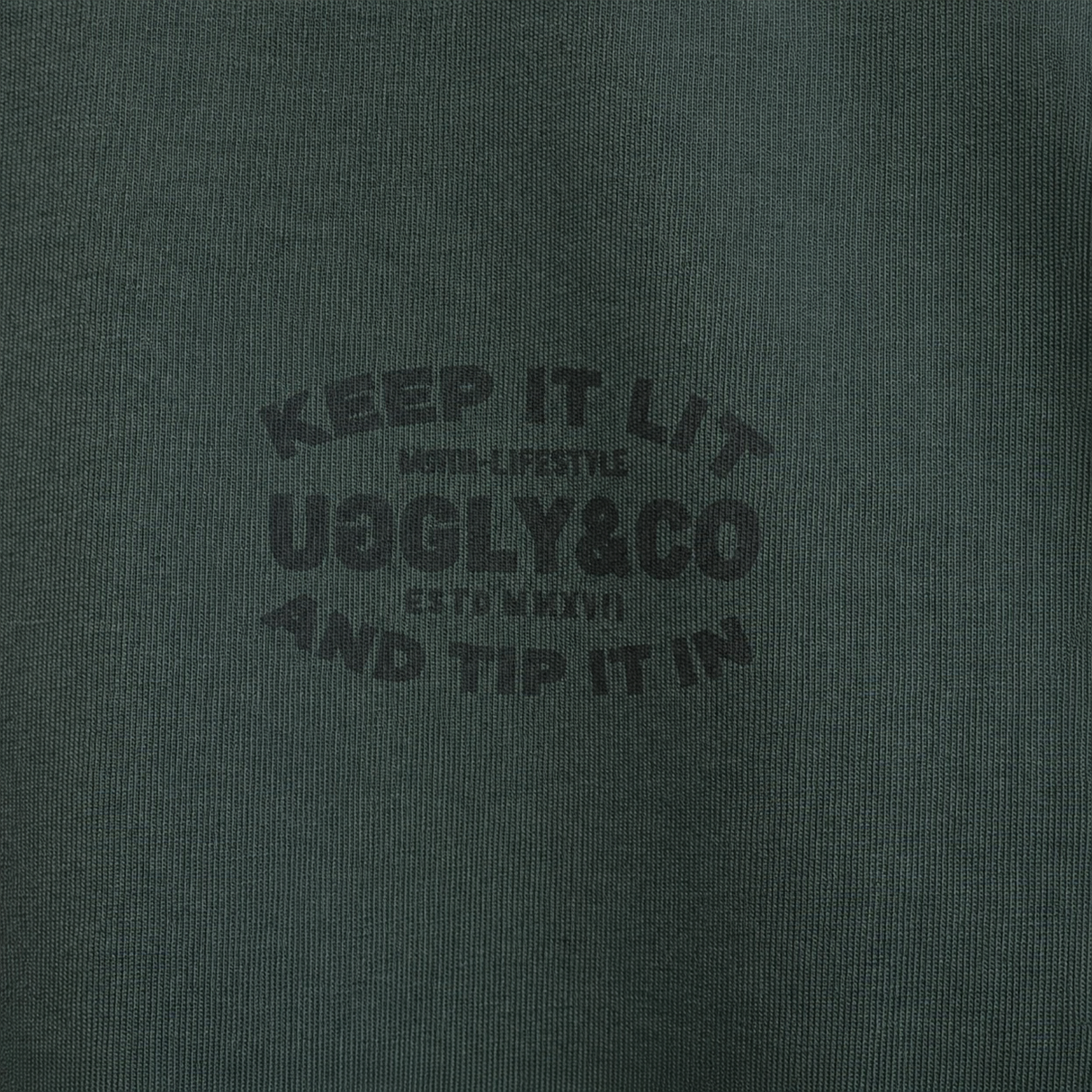 Green Keep it Lit' Tee