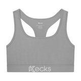 Grey Modal Sports Bralette