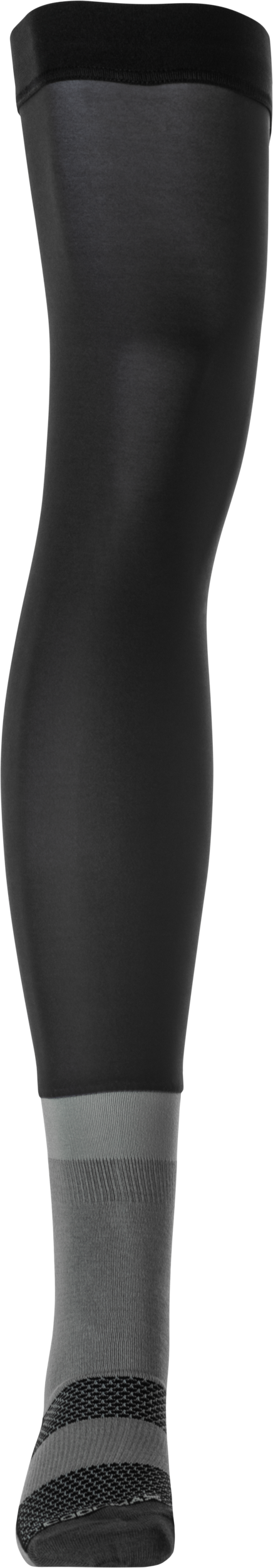 Knee Brace Sock - Black/Grey/White