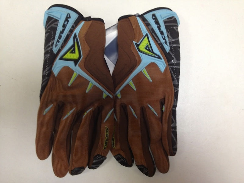 Acerbis Impact Gloves Brown - Small