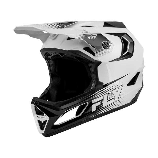 Fly Racing Rayce Sonar Bicycle Helmet - Black/White