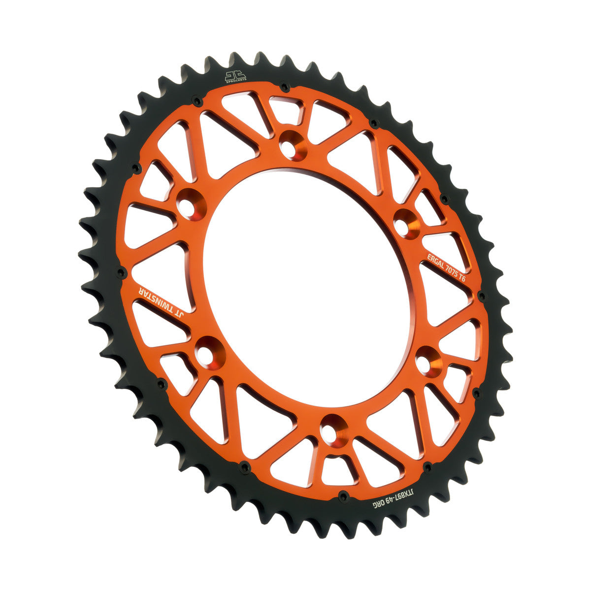 JT Twinstar Rear Sprocket KTM SX/EXC SXF/EXCF 125-530 91-22 - Orange