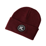 K Icon Burgundy Beanie