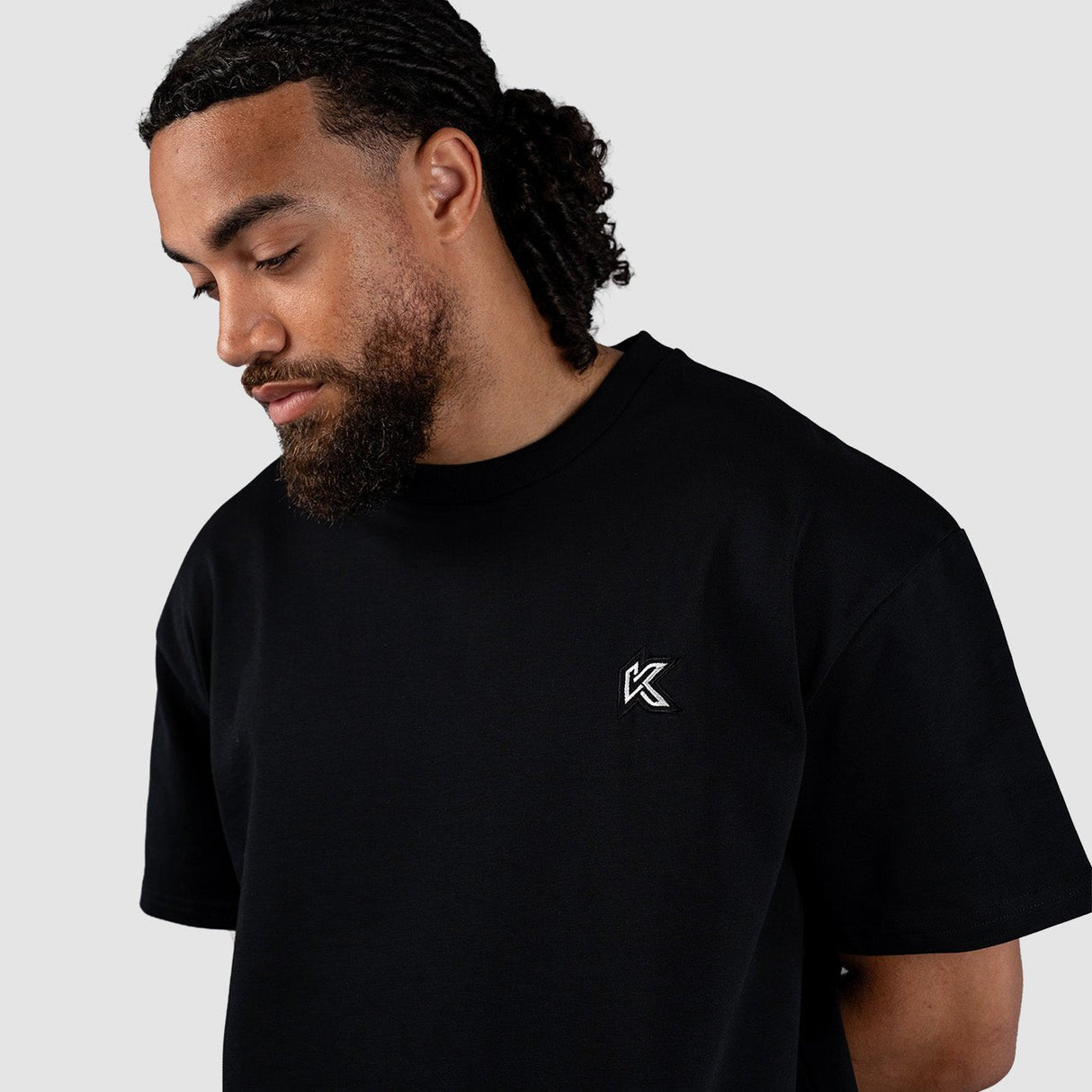 K-Icon Heavyweight T-Shirt – Black